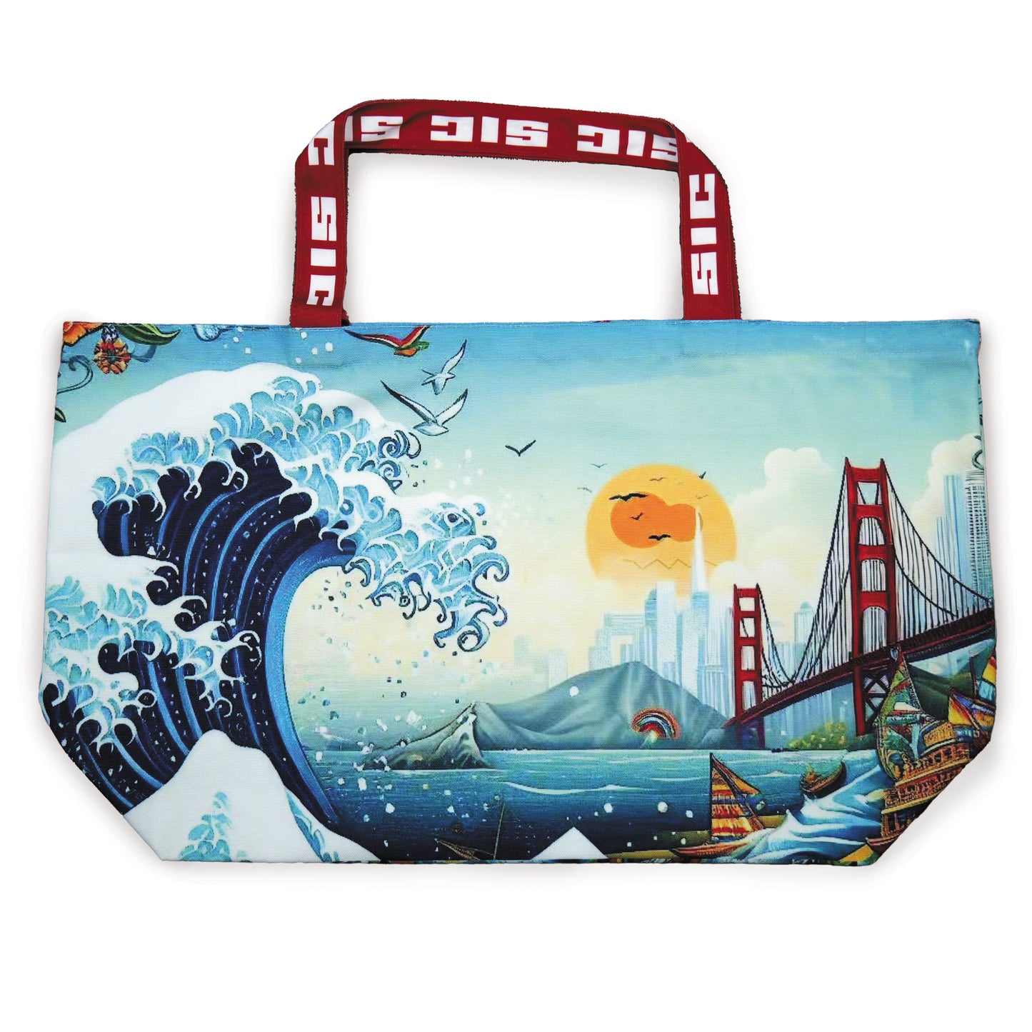Oversized Tote Bag | The Great Bay